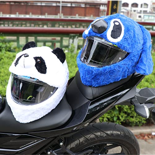 Motorcycle Helmet Cover Crazy Fun Easy to Install Dust Cap for Fun