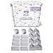 Magnetic Baby Safety Locks for Cabinets & Drawers - Baby Proof & Easy Install - No Screws or Drilling - 8+2 Set