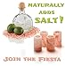 Himalayan Pink Salt Shot Glasses, 1.5 Ounce - Set of 4, All-Natural Pink Sea Salt-Tequila Shot Glass Set by Low Country Home & Kitchen