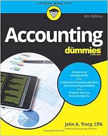 Accounting For Dummies For Dummies Business  Personal Finance