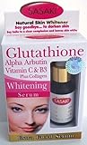 SASAKI EXTRA WHITENING FACIAL SERUM With Glutathione, Alpha Arbutin, Vitamin C&B3 Plus Collagen 15 ML.
