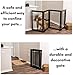 Internet's Best Traditional Wire Dog Gate - 4 Panel - 30