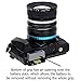 Fotodiox Pro, All Metal Black Camera Hand Grip for Olympus OM-D E-M5 Mirrorless Digital Camera with Battery Access