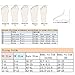 Ofoot Women's Cotton Memory Foam Washable Anti-Slip Indoor Slippers