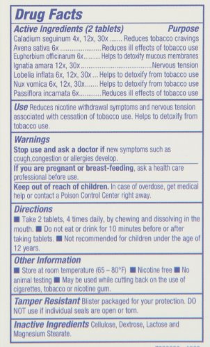 Natrabio Stop-It Smoking Tablets, 60 Count
