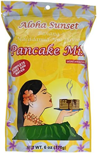 Banana Macadamia Nut Pancake Mix From Hawaii