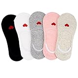 5 Pack Womens Casual Cotton Cute Funny No-show Ankle Animal Liner Socks for size 5-8