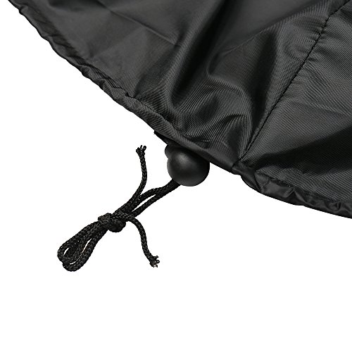 Hootech Patio Chiminea Cover Waterproof Protective Chimney Fire Pit Heater Cover Weatherproof for Veranda Outdoor Garden 24"Dx48"H - Thumbnail 5