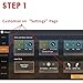 Mobile Game Controller Cell Phone Game Fire Button Aim Key Game Joystick Smart Phone PUBG Knives Out Rules of Survival Gaming Shooter Trigger L1R1 for Android iOS(1 Pair)