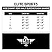 Elite Sports New Item Standard Short Sleeve Compression, Mma, Bjj, No Gi, Cross Training Rash Guard, Large, Blue