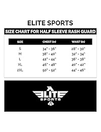 Elite Sports Star compresión de manga corta, MMA, BJJ, No Gi, Cross Training Rash Guard