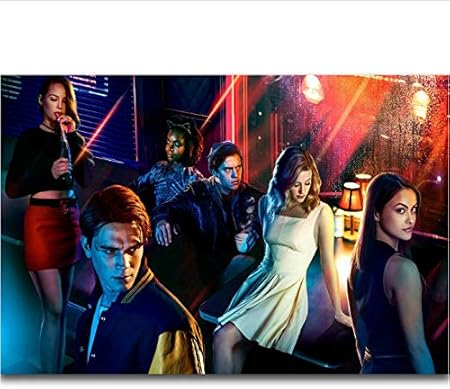 Tgbhujk Riverdale Season 1 Kj Apa Crime Mystery Usa Tv Show Wall Art Painting Print On Silk Canvas Poster Home Decoration 50x70cm Without Farme Amazon Co Uk Kitchen Home