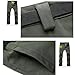 TBMPOY Men's Outdoor Windproof Snow Softshell Pants Hiking Ski workout Cargo Pants (Black,Medium)