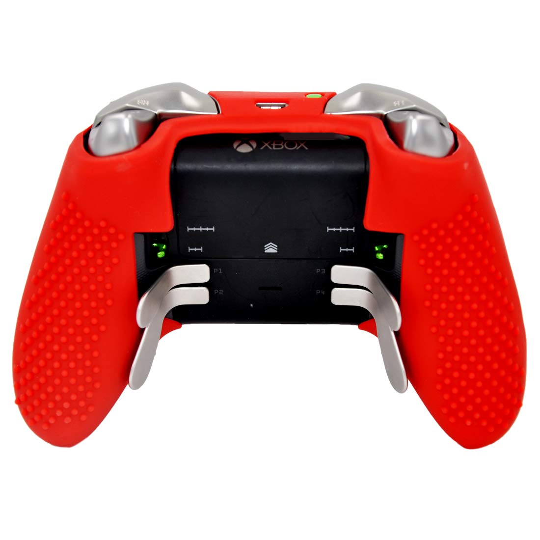 Video Games Joysticks SKINOWN Xbox One Controller Grip Silicone Skin Case AntiSlip Protective