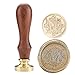 Classic Wooden Letter M Alphabet Letter Initial Wax Classic Sealing Wax Seal Stamp