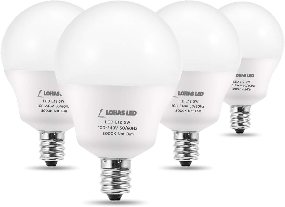 Led Vanity Light Bulbs Candelabra Base G30 Led Vanity Bulb 60 Watt