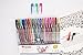 Reaeon Colored Gel Pens, Coloring Gel Pen for Office, Art, Adults Coloring Book, Drawing, Writing, Craft - Including Glitter, Pastel, Neon & Classics- Set of 36 No Duplicated