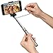 Golden Pocket Selfie Pen - Premium Pen Sized Micro Selfie Stick iPhone 6 plus - Battery-free w/ Shutter - for iPhone 5 5s 6 6s S5 S6 Android