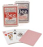 Bee Jumbo Index Playing Cards(Colors May Vary)