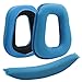 Poyatu Ear Pads+Headband Top Cushion Pillow Set for Logitech G430 G930 Headphones Replacement Ear Cushion Earpads Earbuds Blue