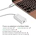 USB 3.1 Type C to Mini Display Port Adapter–Easily use a Second Display and Monitor for Apple MacBook Chromebook Pixel–LESVIEO USB C to Mini DP Cable-4k+Type c Input Support Thunderbolt 3 Compatible.