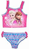 Disney Frozen Little Girls Elsa & Anna Tankini Swimsuit