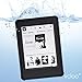Kindle Paperwhite Waterproof Case,Vcloo Waterproof Case, Dustproof, Snowproof, Shockproof Durable Full Seal Protection Case with Touched Transparent Protector for Kindle E-Reader, 6.0 Inches (Black)