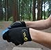 Disc Sports Gloves - Rubberized Palm and Fingers for Amazing Grip on All Your Throws - Perfect for Driving & Putting - Play Your Best in Any Weather