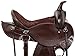 AceRugs GAITED Horse Saddle Western Pleasure Trail Comfy DEEP SEAT Leather Headstall REINS Breast Collar TACK Set (Dark Brown, 17)thumb 2