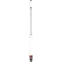 HYDROMETER - ALCOHOL, 0-200 PROOF and Tralle