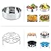Accessories Kit for Instant Pot: 8 Pieces - Springform Cake Pan/Steamer Basket Inserts/Egg Steamer Rack/Silicone Egg Bites Molds/Oven Mitts/Magnetic Cheat Sheets Compatible with 6,8 Qt Instant Pot