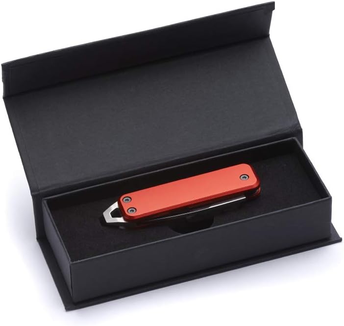 Whitby Pocket Knife, 1.75" Survival Stainless Steel Folding Knives UK Legal Sprint Candy Red Finish, Stylish High Performance - Image 5