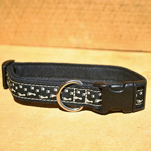 1" Best Friends Black Extra Large Hemp Collar