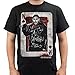 Walking Dead The Men's Negan Playing Card T-Shirt Black XL