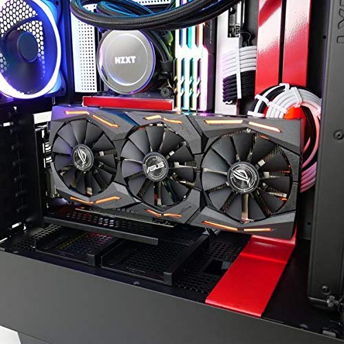CableMod Vertical PCI-e Bracket - HDMI + DisplayPort - Black