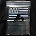 Bundle 2 Pieces - Us Flag Thin Blue Line Patch Decorative Embroidered Appliques 2
