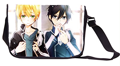 Siawasey Sword Art Online Anime Kirigaya Kirito Messenger Bag Backpack Shoulder Bag - Image 7