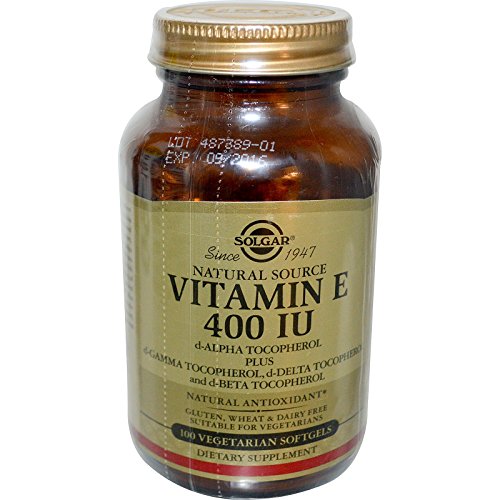 Solgar, Vitamin E, 400 IU, 100 Veggie Softgels