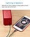 Aux Cord Compatible with iPhone, 3.5mm Male Stereo Audio Cable, Aux Cable Compatible with iPhone XR/XS Max/X/8/8 Plus/7 Plus, Car Stereo, Speakers, Headphones, Black