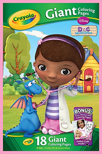 Crayola Disney Doc Mc Stuffins Giant Coloring Pages