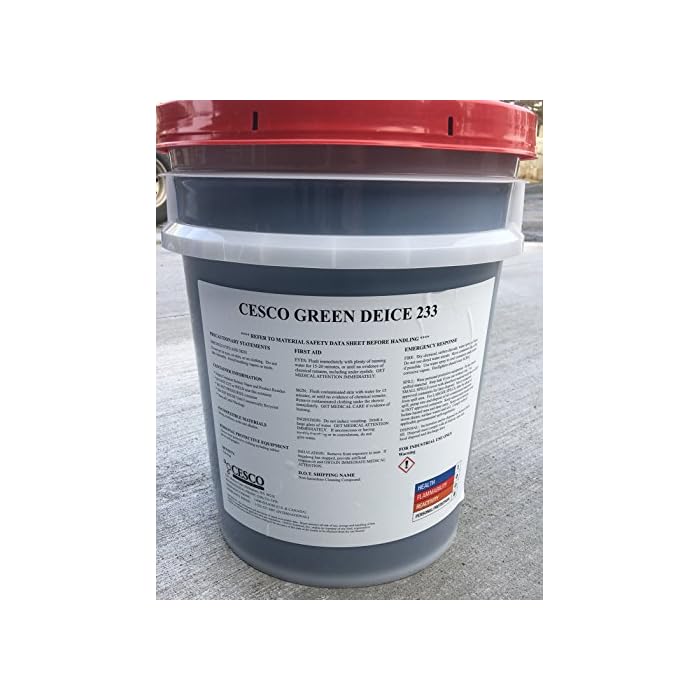 Buy 5 Gallon Eco Green Liquid Snow & Ice Melt DeIcer Pet Safe Non Toxic Non Corrosive 5 Gallon