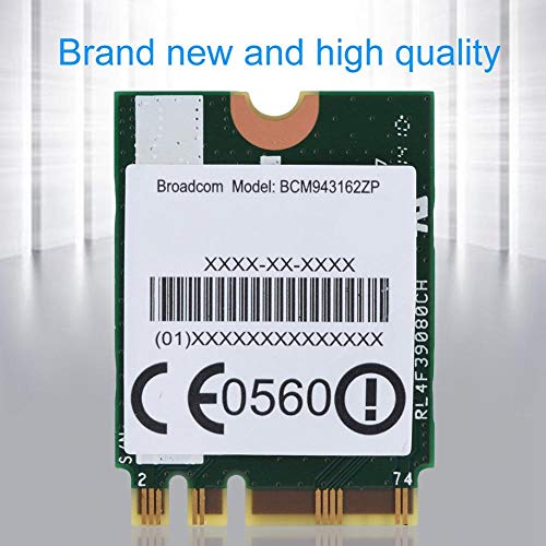 Aufee NGFF WiFi Card, Dual Band 2.4G/5G 433Mpbs Network NGFF Wireless WiFi Card for Lenovo Network Adapter Wireless Card