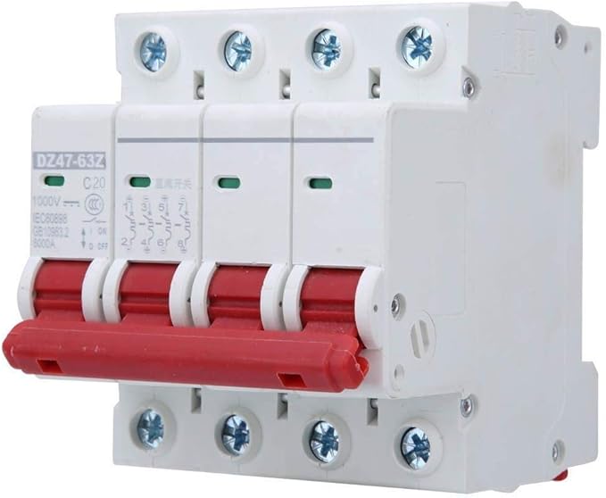 Heitune Protección de circuitos, Circuit Breaker DZ4763Z DC1000V 4P