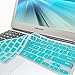 FORITO Turquoise Blue Silicone Keyboard Cover for Samsung ARM 11.6