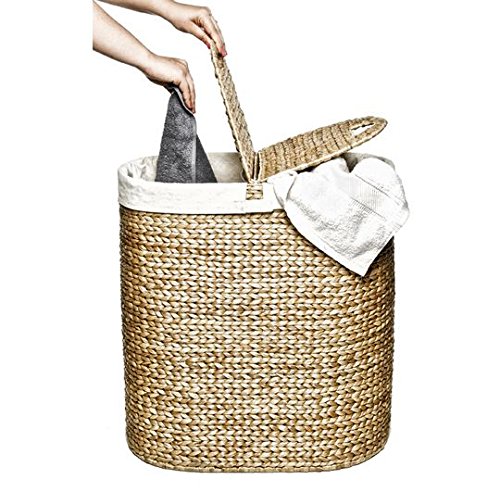 Best Seller Laundry Basket! Hand Woven Double Laundry Basket