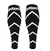Calf Compression Sleeves for Running and Cycling - Mens and Women's - 2 pair Compression Leggings / Guards / Socks Ideal for Reducing and Accelerating Recovery from Running Injuries - PRIME SHIPPING