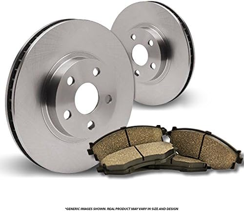 Front Kit^^2 OEM Replacement Heavy Duty Brake Rotors + 4 Ceramic Pads^^Ford Mercury^^^^4lug