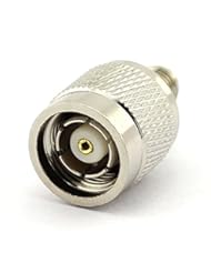 PC Accessory: DGZZI 2-Pack RP TNC Male to RP SMA Female RF Coaxial Adapter TNC to SMA Coax Jack Connector - DGZZI