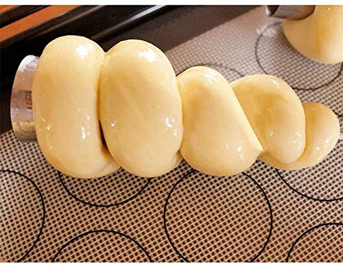 Crème Hoorn Mould, roestvrij staal Non-stick kegelvormige gebak Croissant kegel schimmel, Oven-gebakken Roll Hoorn… - Image 5