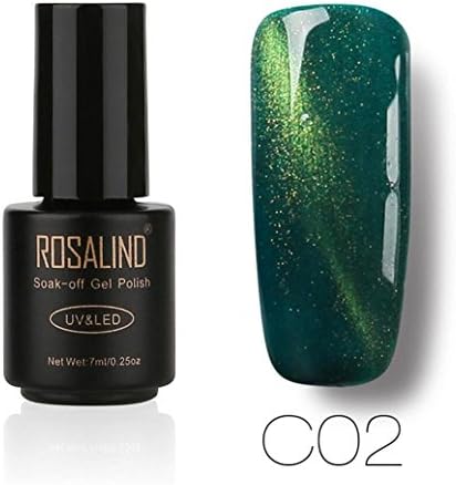 Wondere ROSALIND 7ML Gel Nail Polish Nail Art Nail Gel Polish UV LED Gel Polish Semi Permanent Varnish (02)